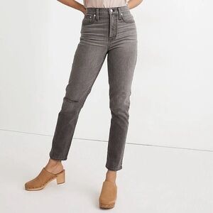 Madewell The Perfect Vintage Jean in Connell Wash Ripped Edition